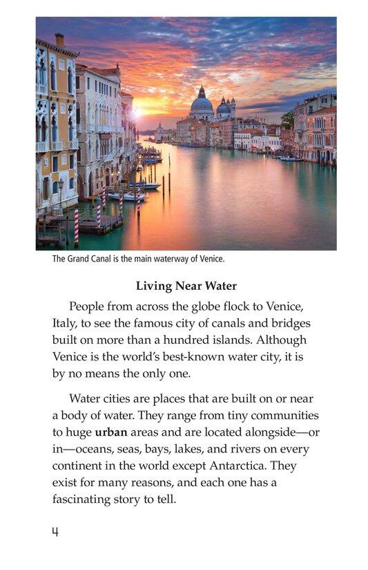 Water Cities绘本故事第3页