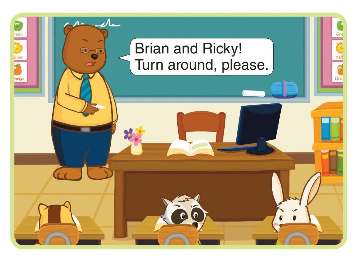 In the Classroom绘本故事第3页