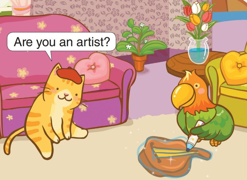 I‘m an Artist绘本故事第5页