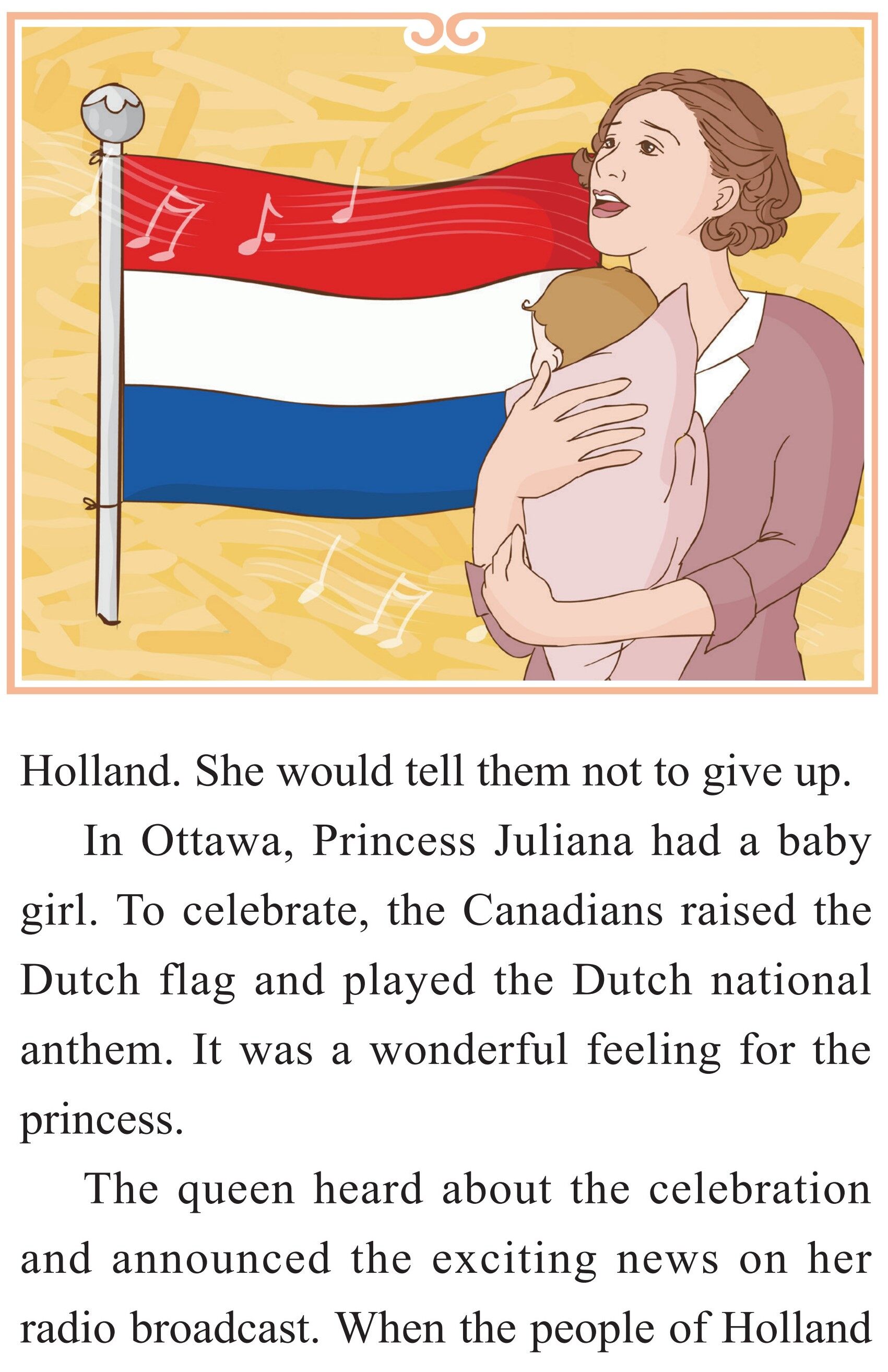 How Tulips Came to Canada绘本故事第5页