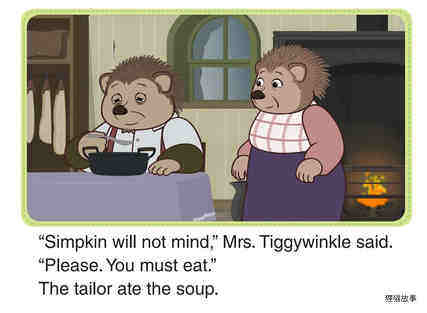 The Bunnies Help the Tailor 2_No Buttons绘本故事第4页