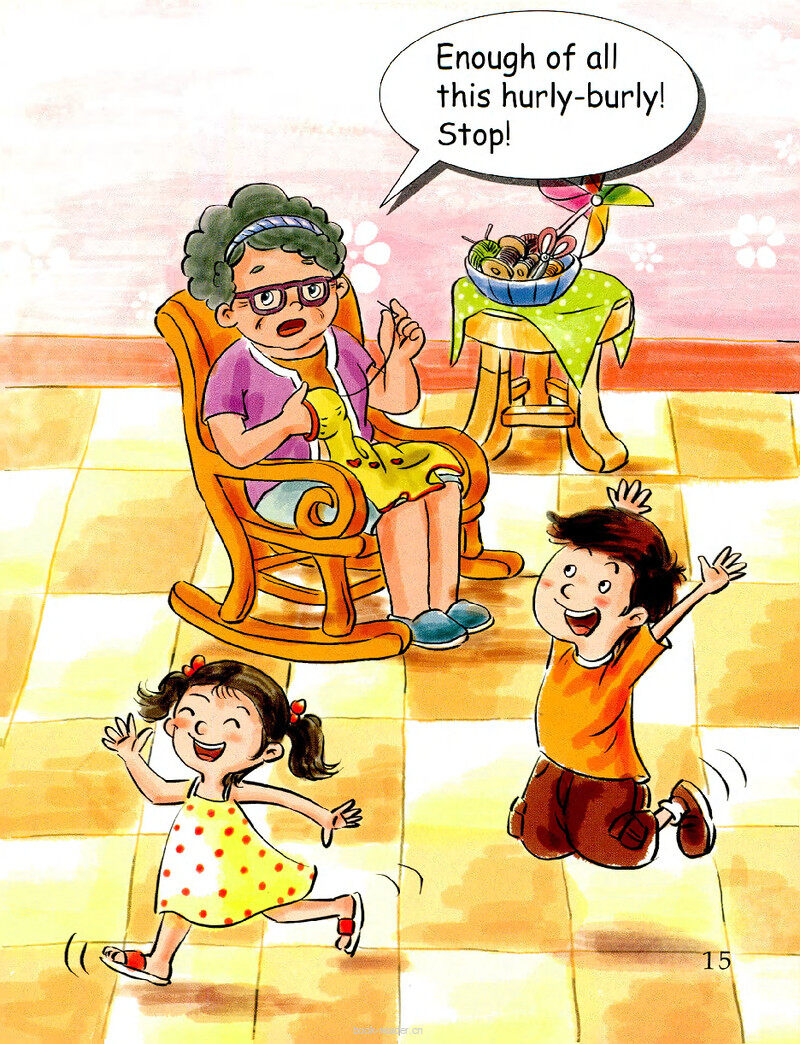 Hurly Burly!绘本故事第3页