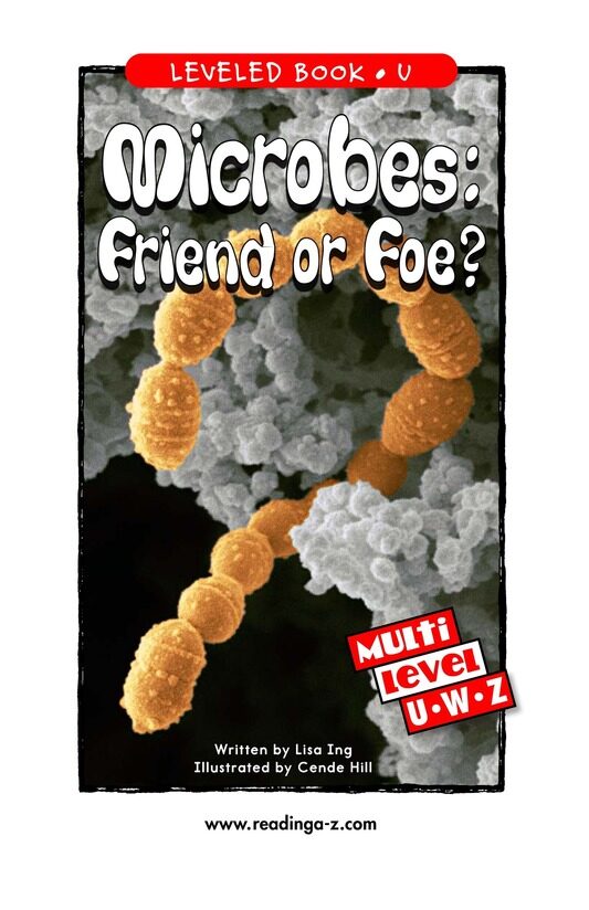 Microbes Friend or Foe绘本故事第2页