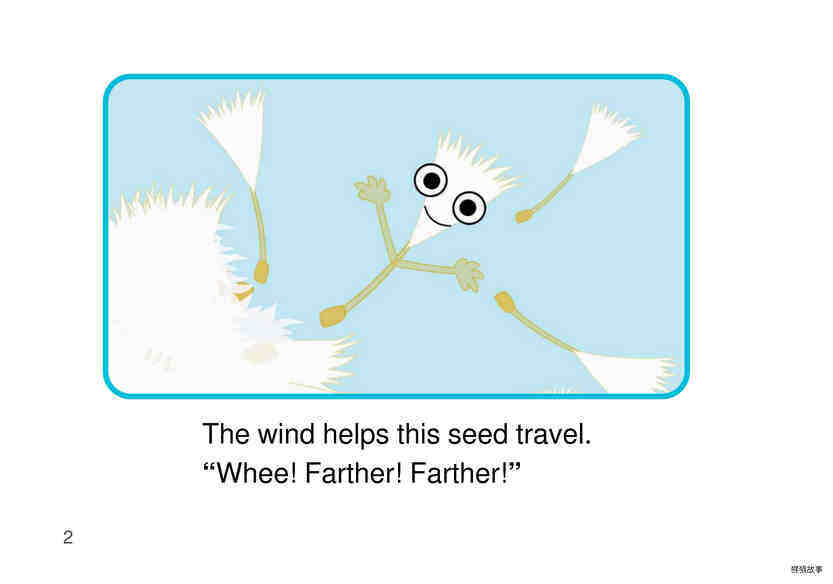 How Do Seeds Travel绘本故事第4页
