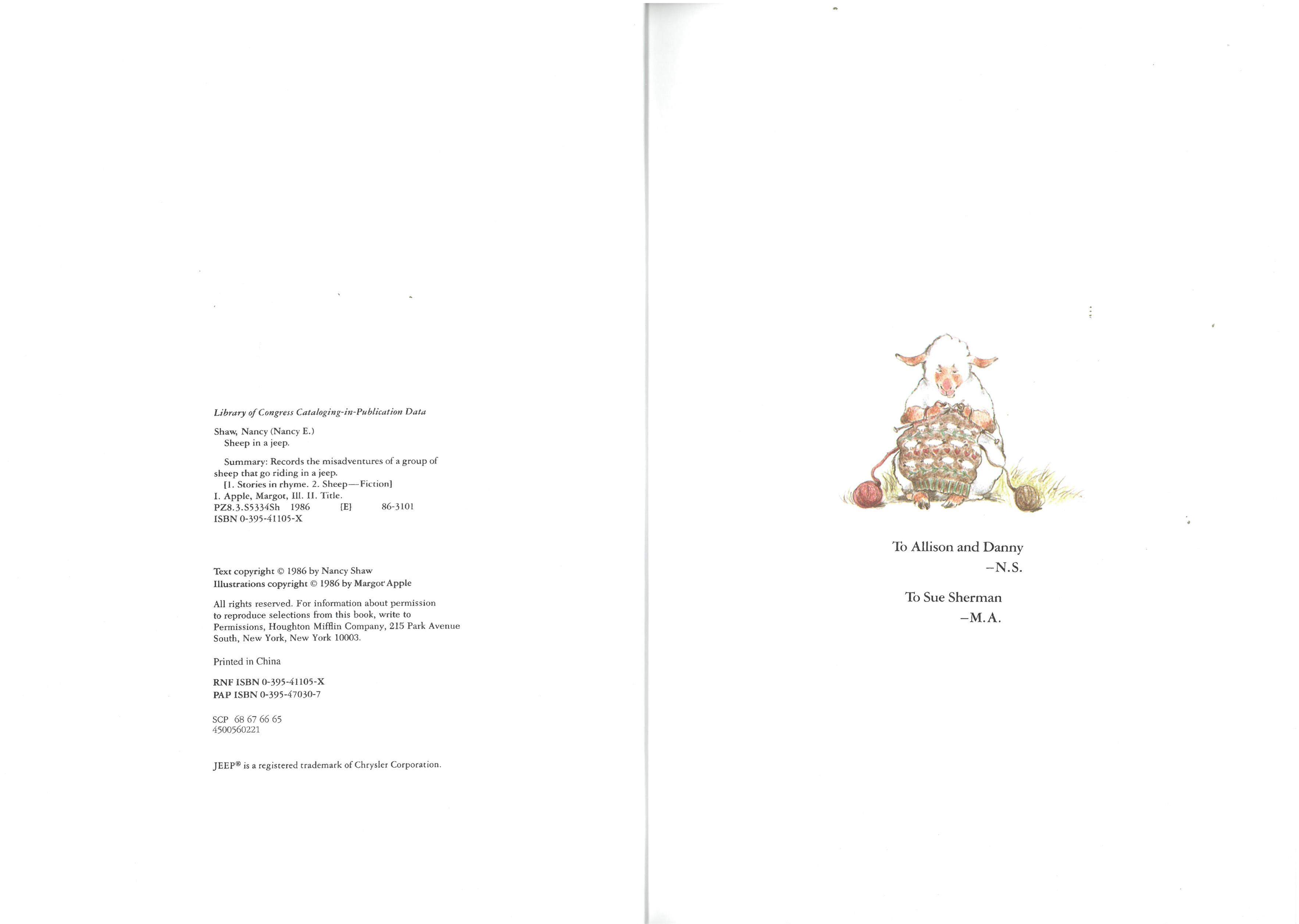 Sheep in a Jeep绘本故事第4页