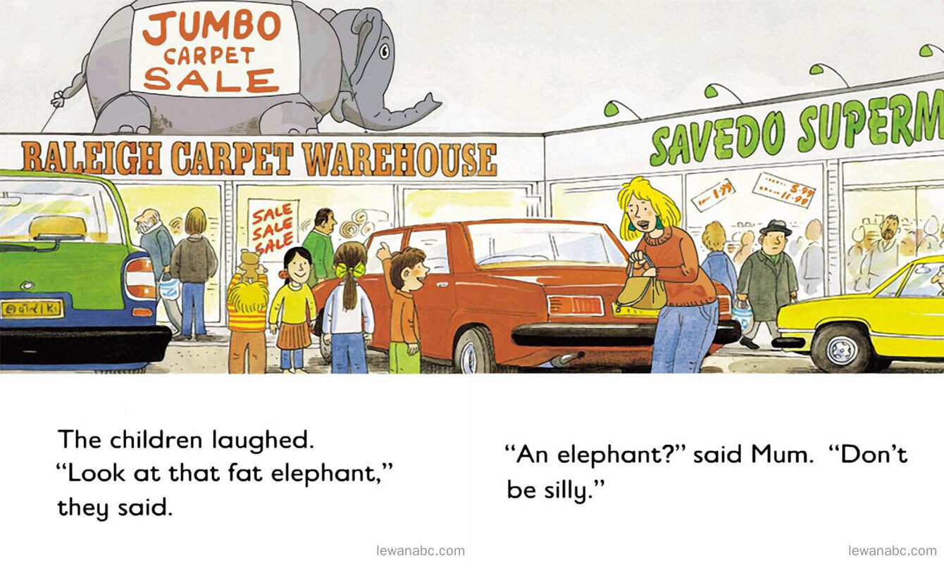 The Flying Elephant绘本故事第5页