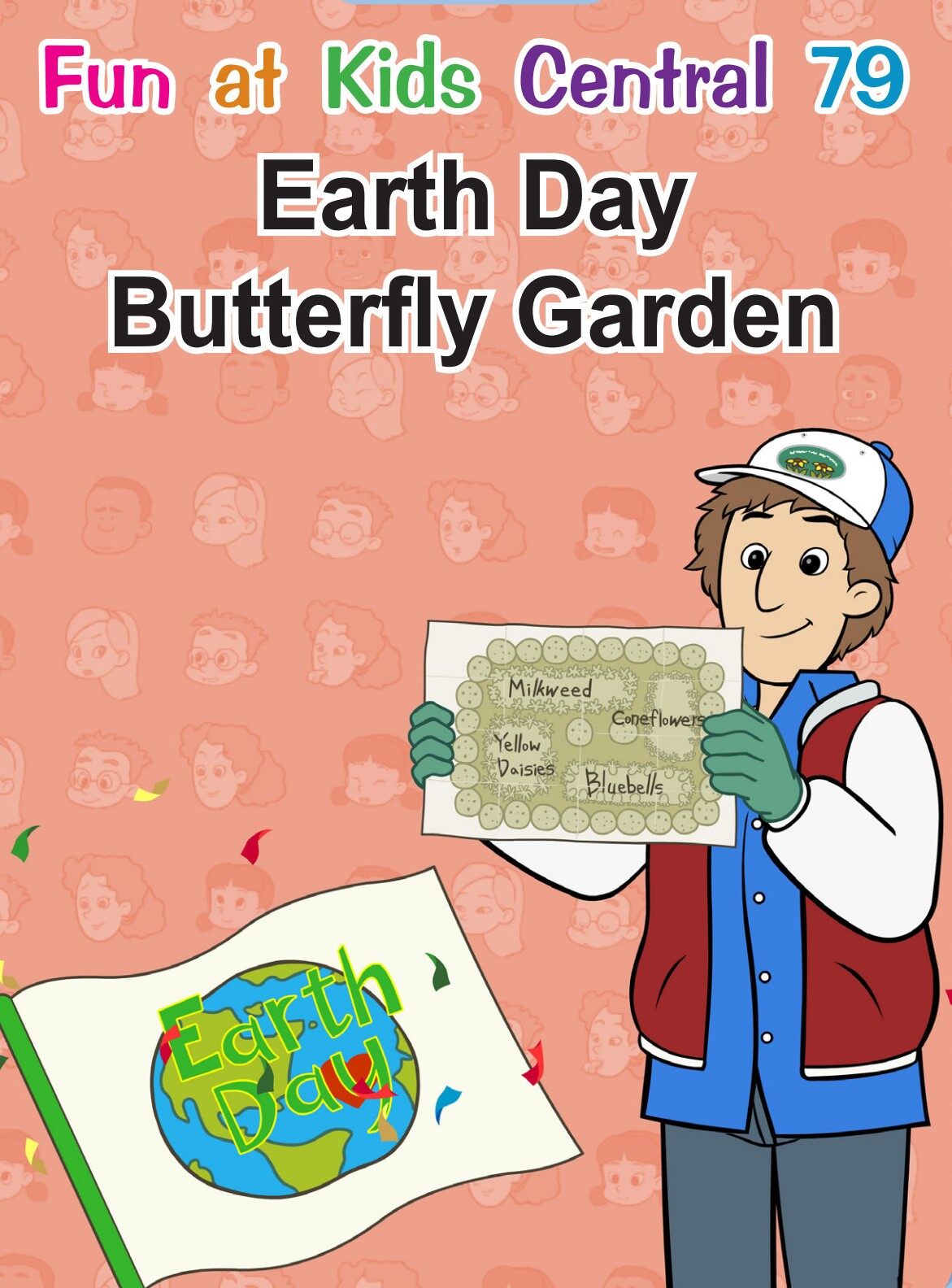Earth Day Butterfly Garden绘本故事第2页