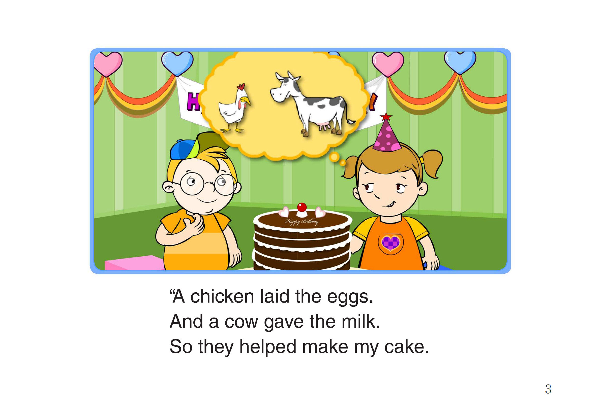 Who Made Your Birthday Cake绘本故事第5页