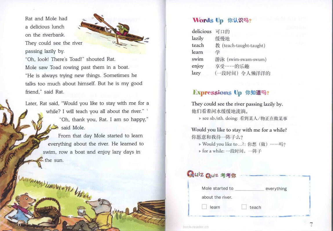 The Wind in the Willows 风雨河岸柳 绘本故事第5页