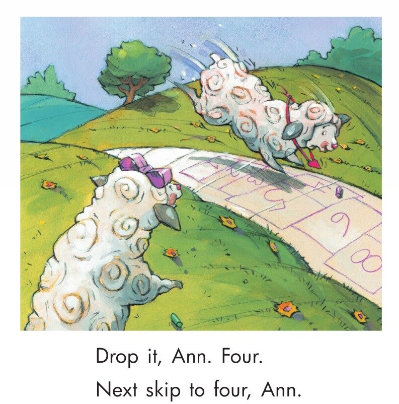 Let's Play Hopscotch绘本故事第5页