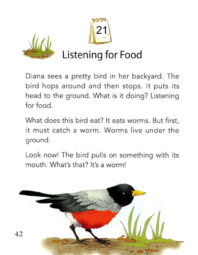 Listening for Food绘本故事第2页