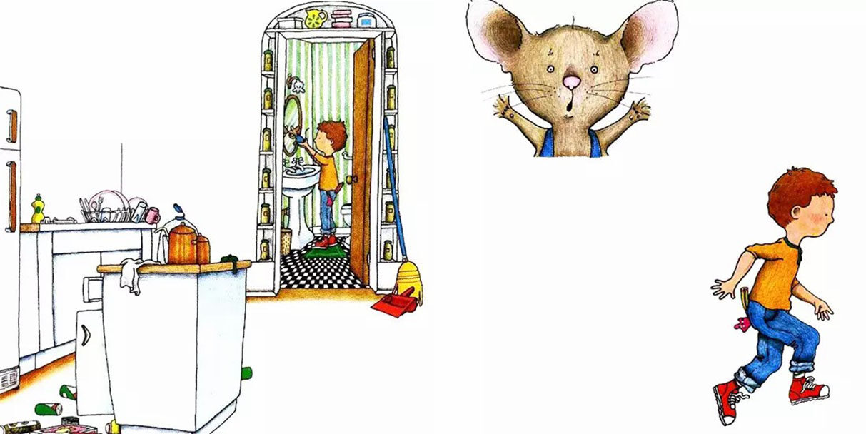 要是你给老鼠吃饼干绘本故事第5页