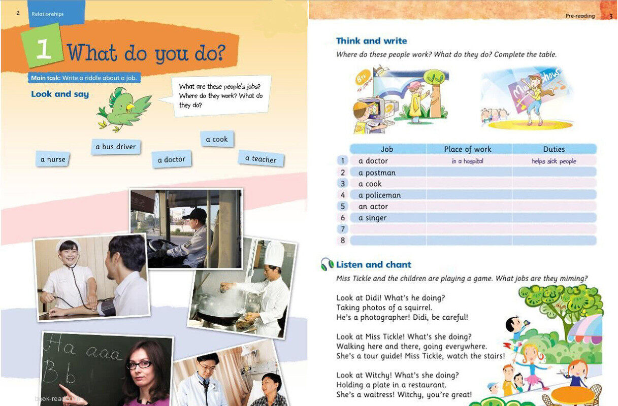 5A Unit 1 What do you do?绘本故事第2页