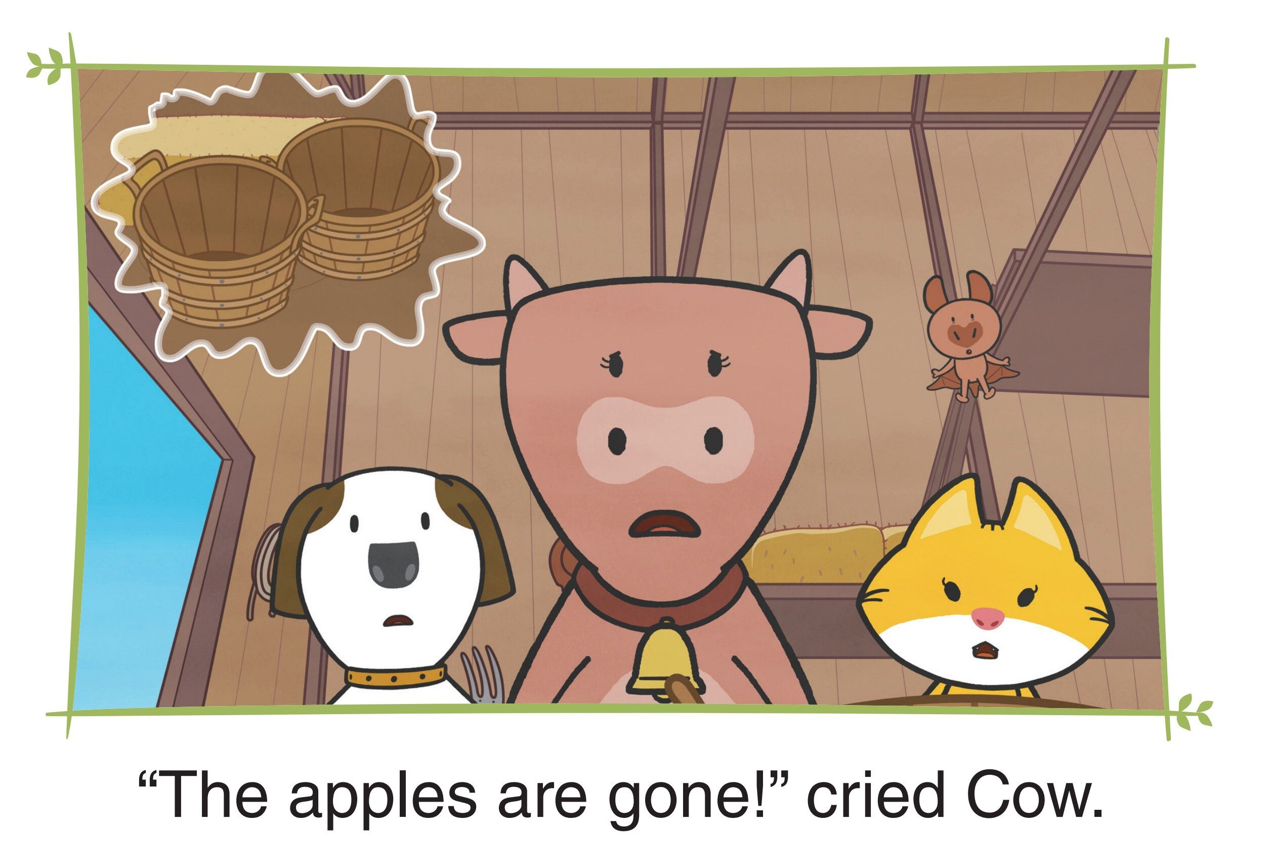 Who Ate the Apples?绘本故事第2页