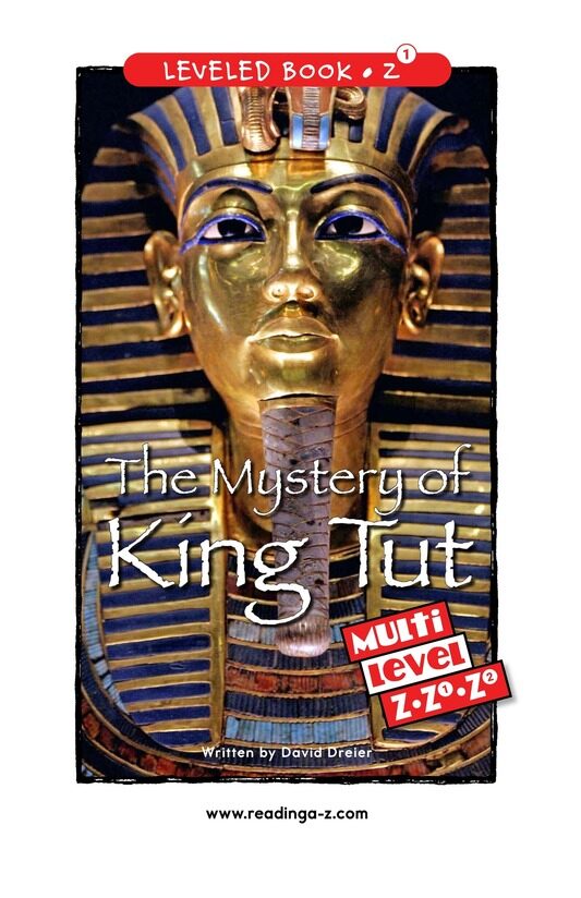 The Mystery of King Tut绘本故事第2页