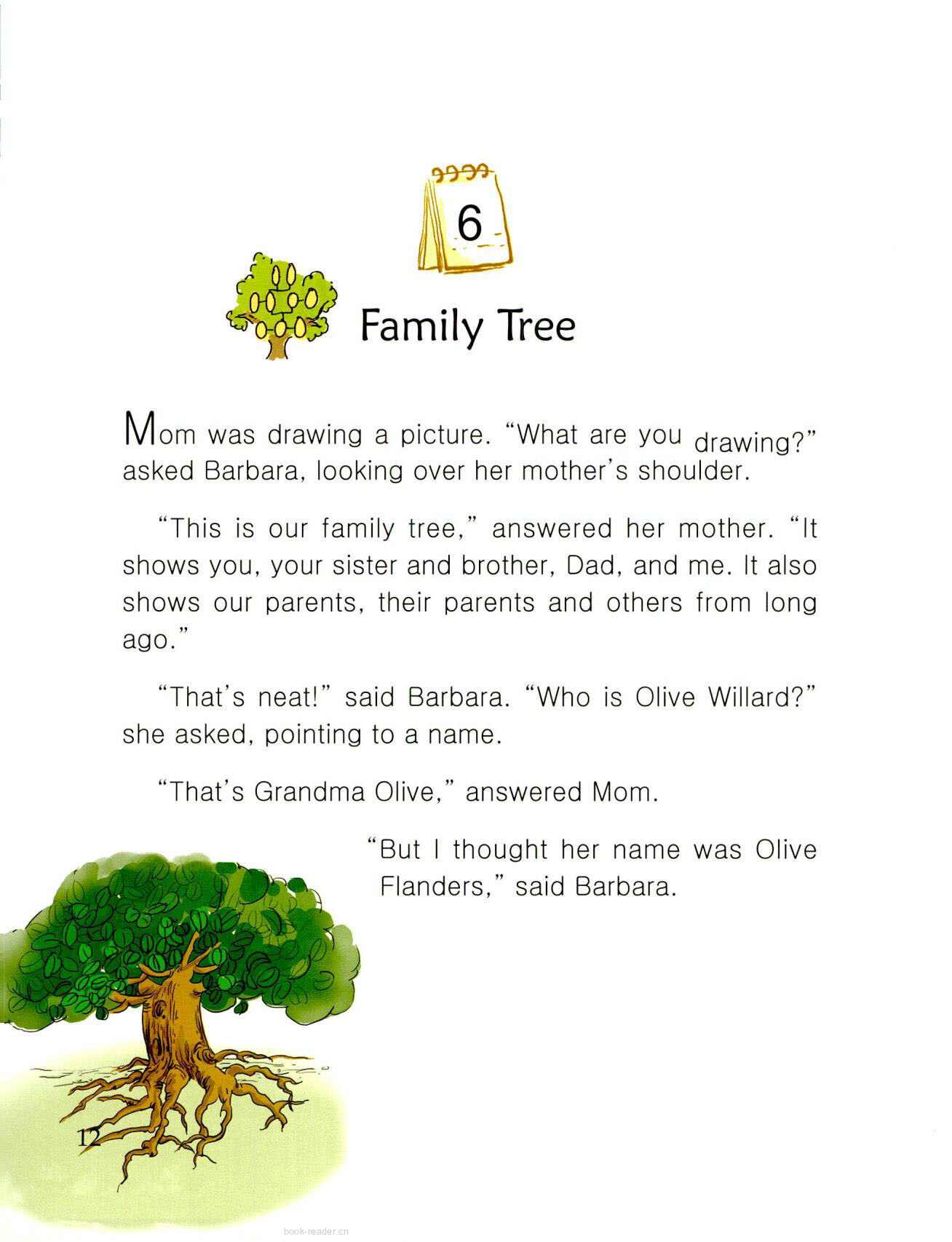 Family Tree绘本故事第2页