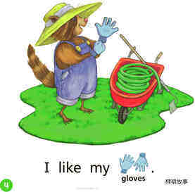 GK Approach U05W1 My Garden绘本故事第5页