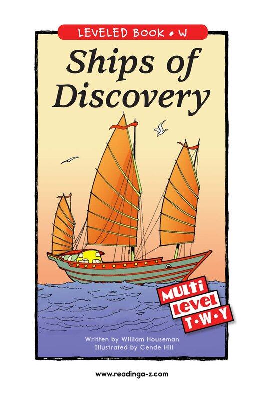 Ships of Discovery绘本故事第2页