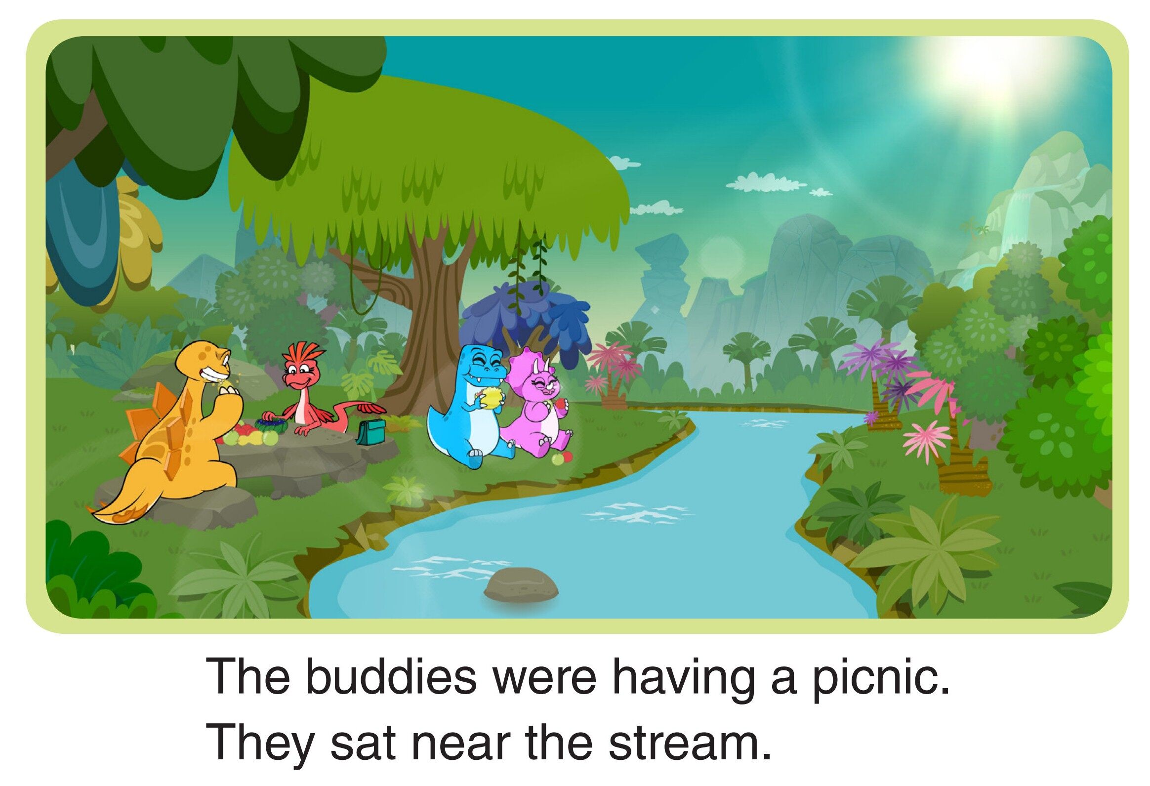 The Picnic绘本故事第4页