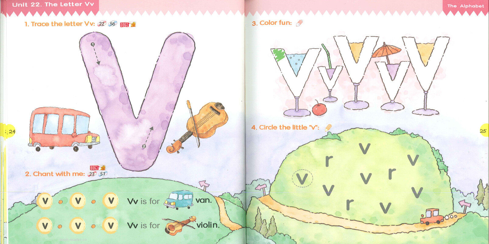 22 The Letter Vv绘本故事第3页