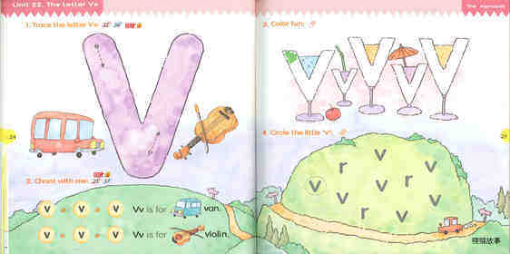 22 The Letter Vv绘本故事第3页