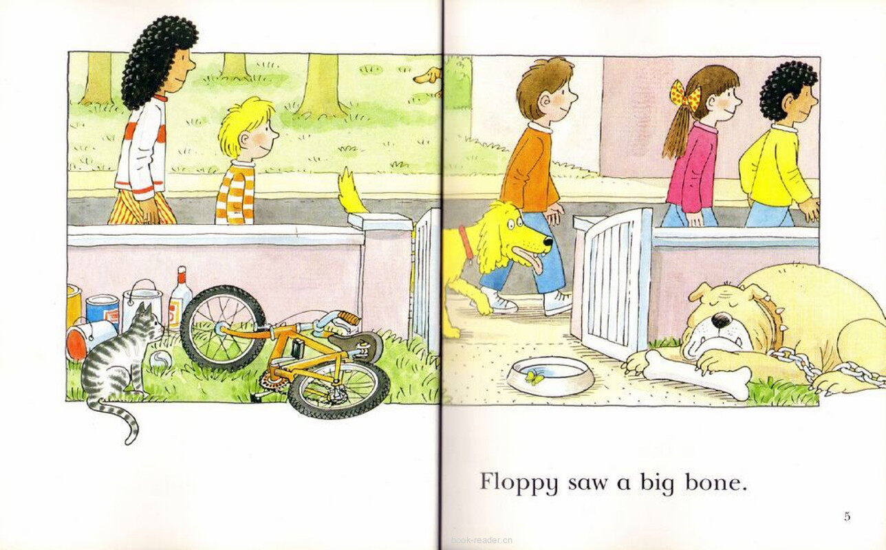 2C Floppy and the Bone绘本故事第3页