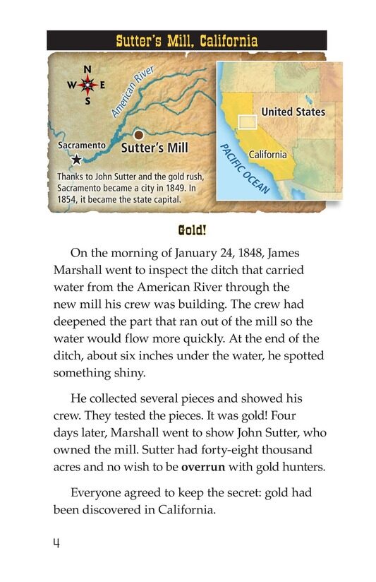 1849 The California Gold Rush绘本故事第3页