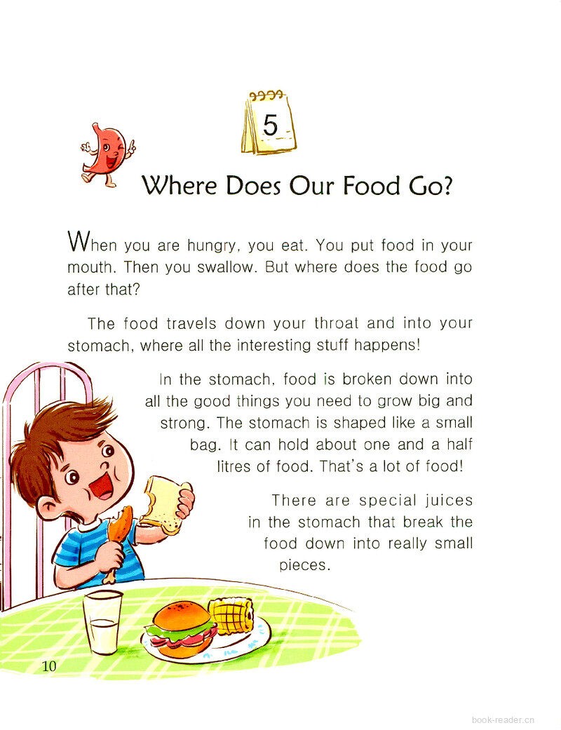 Where Does Our Food Go?绘本故事第2页