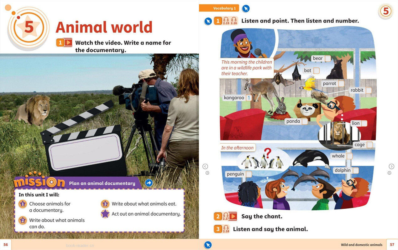 05 Animal world绘本故事第2页