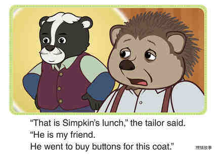 The Bunnies Help the Tailor 2_No Buttons绘本故事第3页