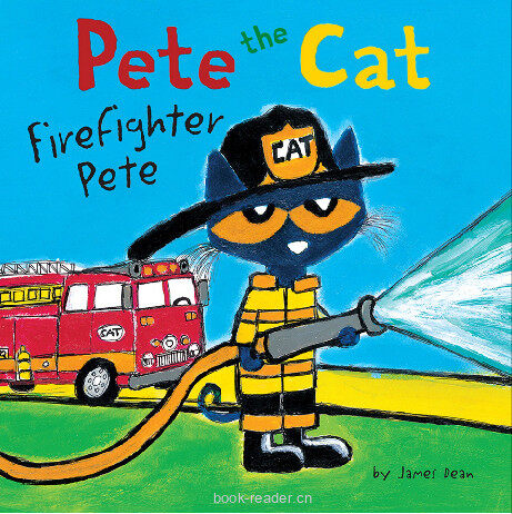 Pete the Cat Firefighter Pete绘本故事第2页
