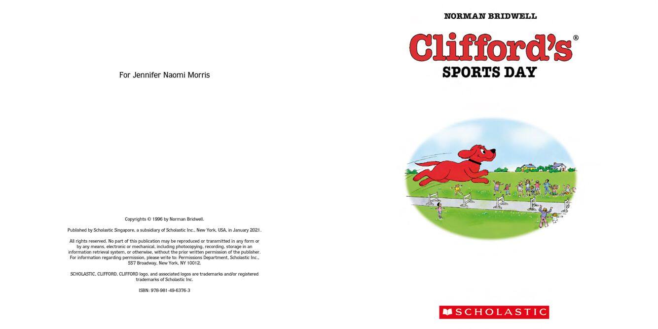 Clifford's Sports Day绘本故事第3页