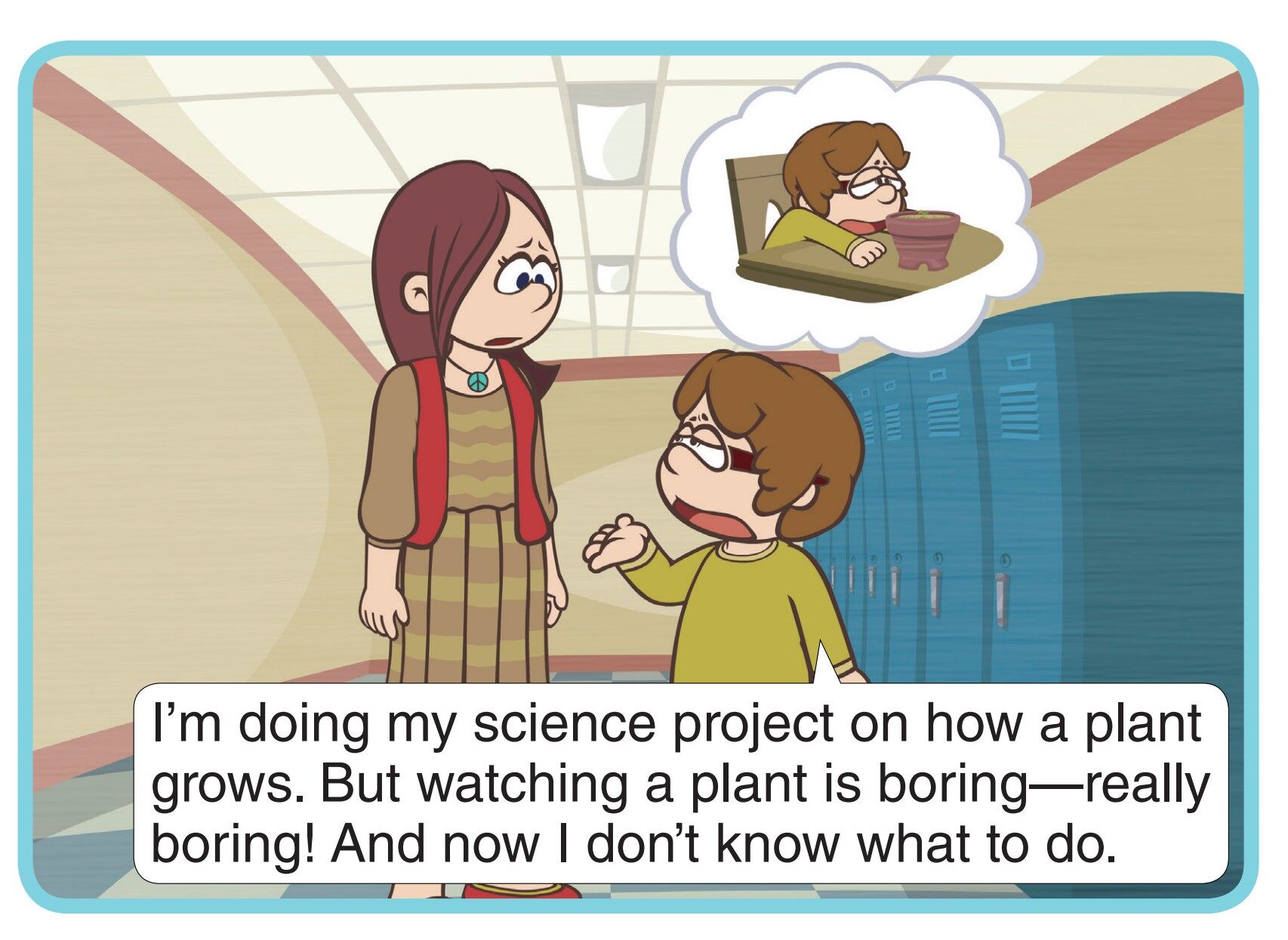 A Great Idea绘本故事第4页