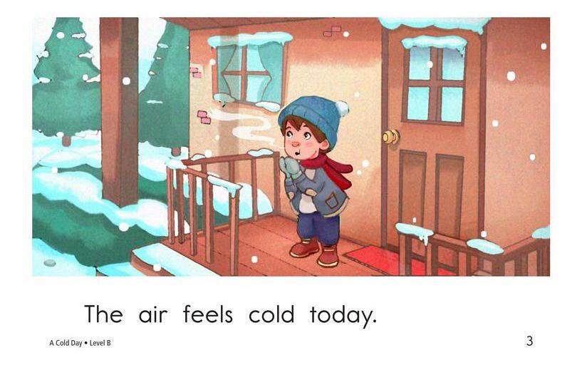 A Cold Day绘本故事第3页