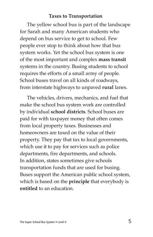 The Super School Bus System绘本故事第4页