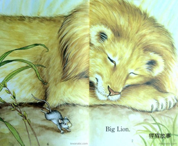 The Lion and the Mouse绘本故事第4页