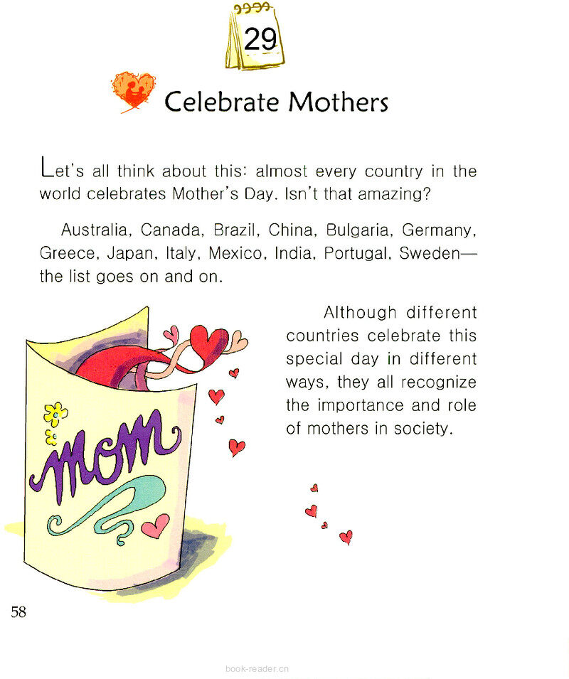 Celebrate Mothers绘本故事第2页
