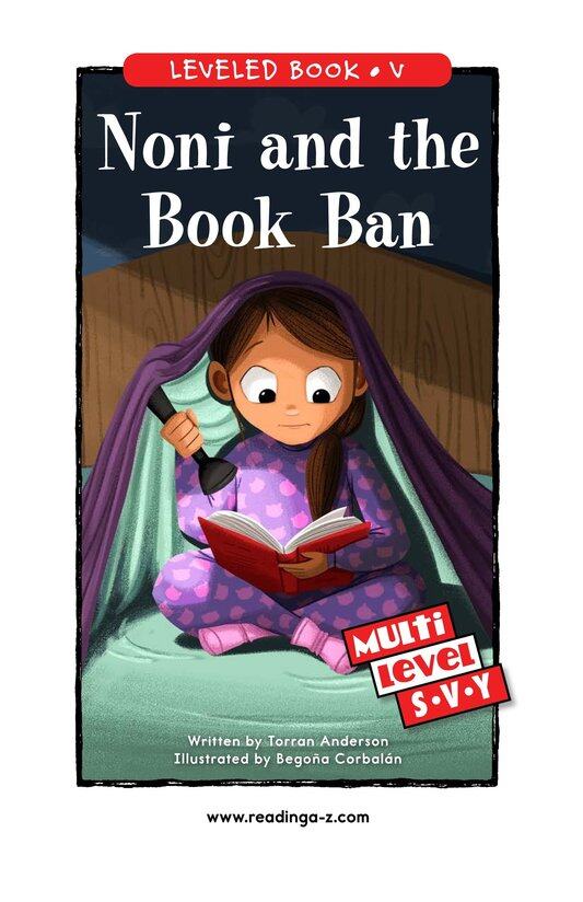 Noni and the Book Ban绘本故事第2页