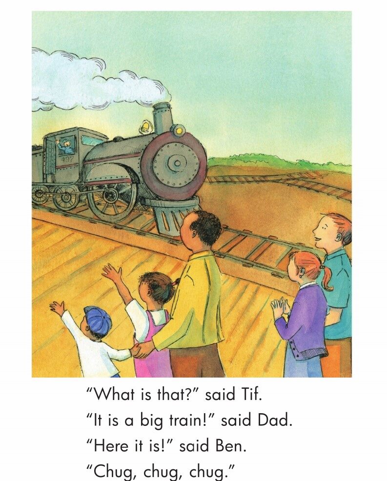 The Big Train绘本故事第5页