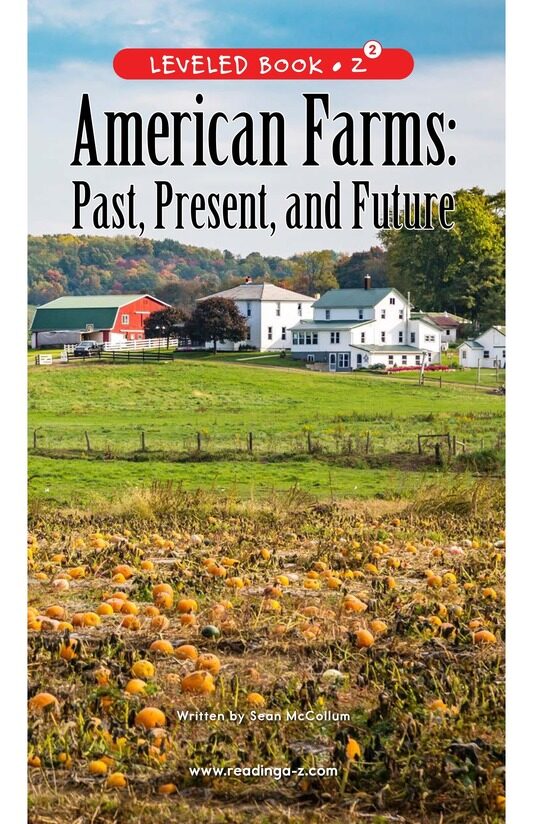 American Farms:Past,Present,and Future绘本故事第2页