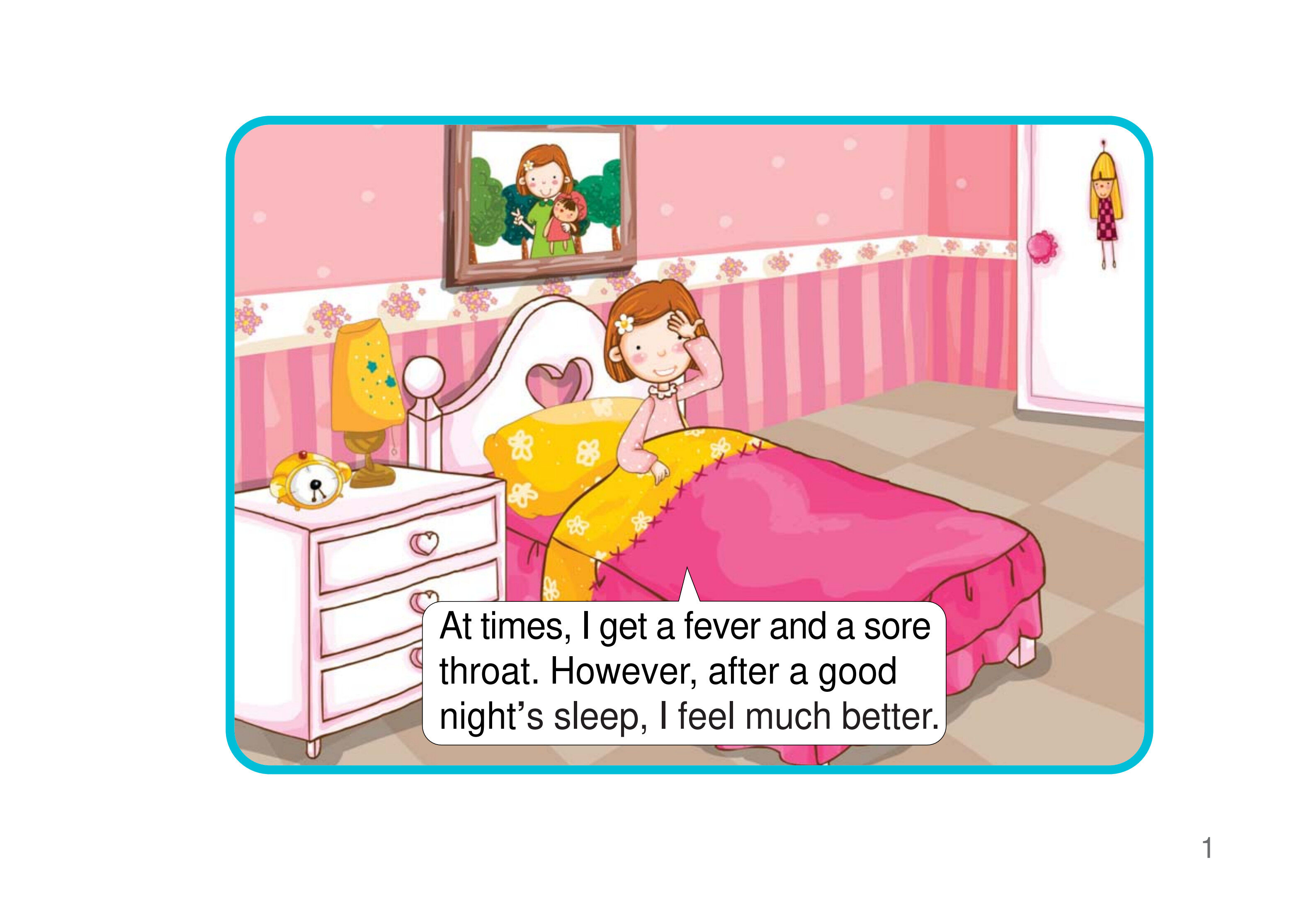 I‘m Sick,Mom!绘本故事第2页