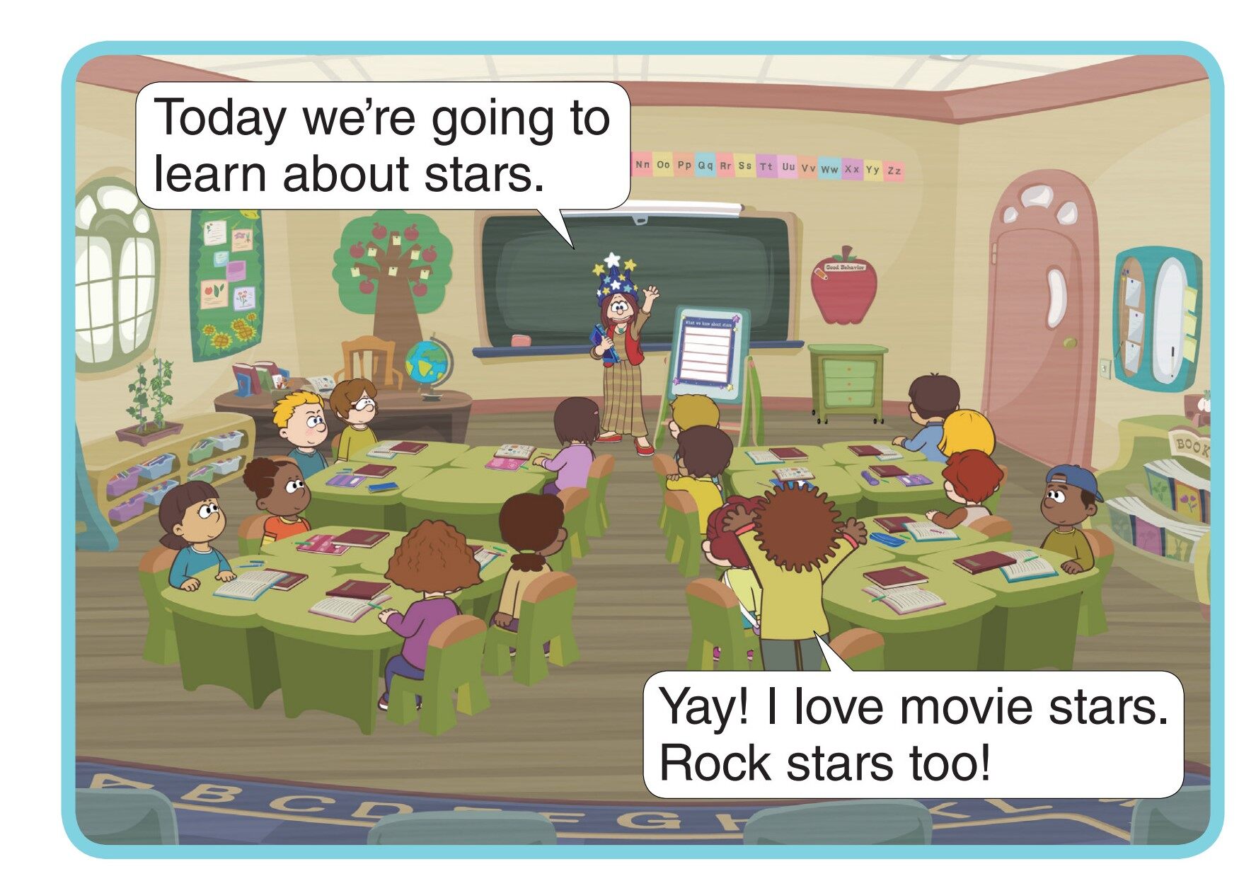 Seeing Stars绘本故事第2页