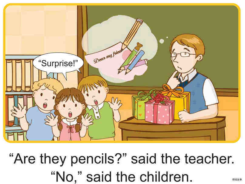Surprise, Teacher!绘本故事第2页