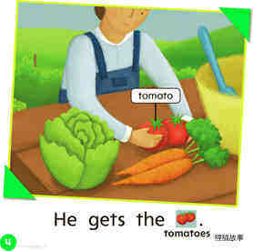 GK ELL U05W3 Let's Make a Salad!绘本故事第5页