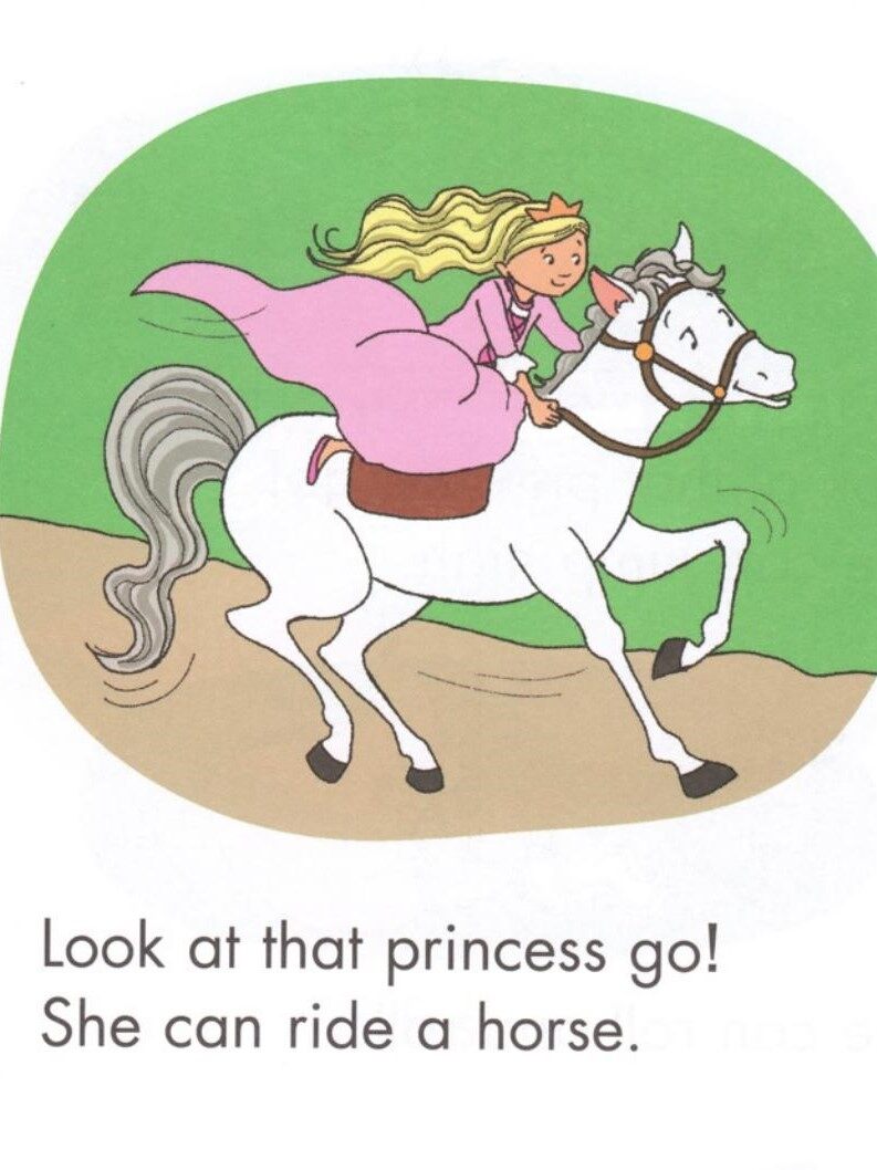 Look at That Princess Go绘本故事第4页