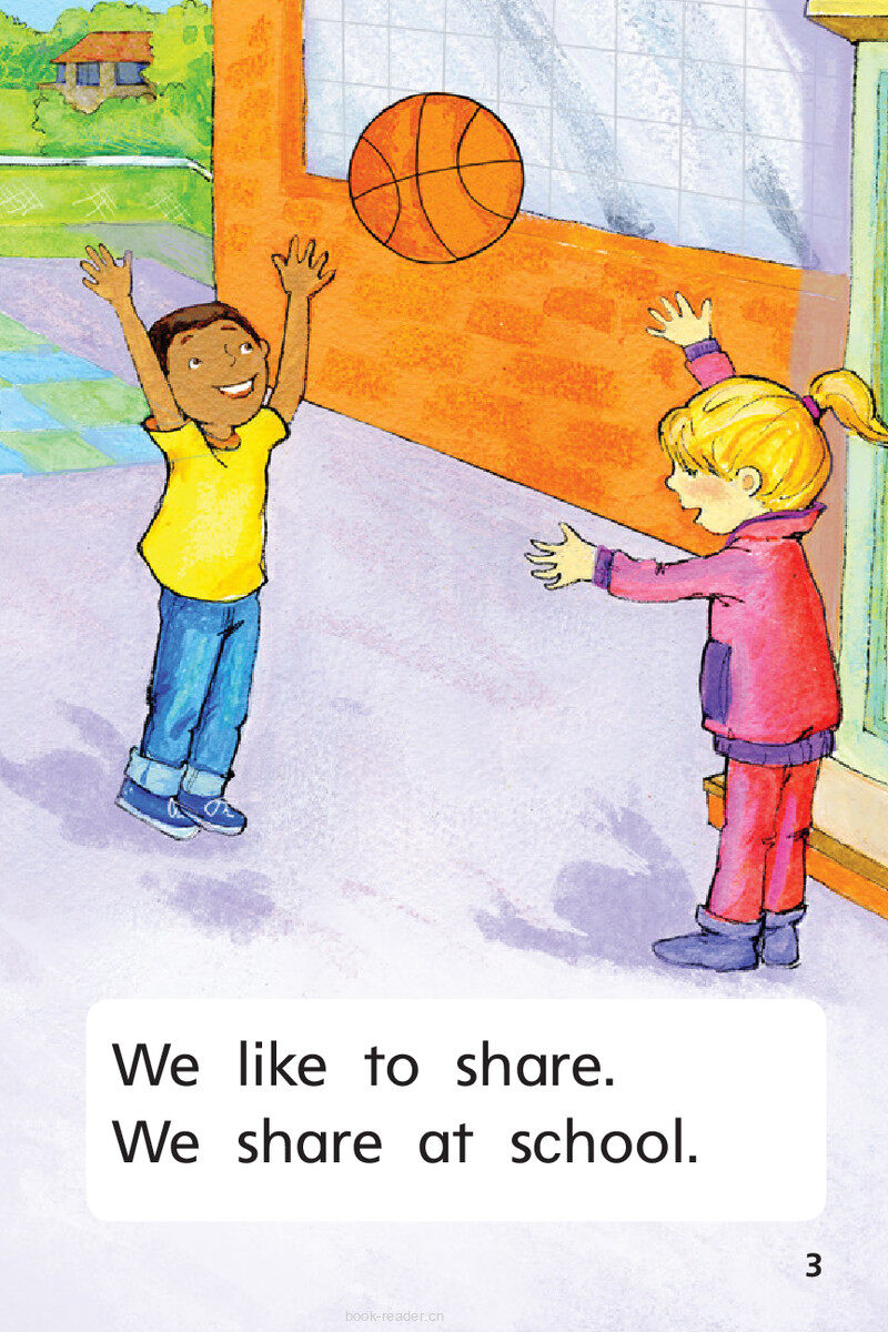 G1 On U1W1 We Like to Share绘本故事第5页