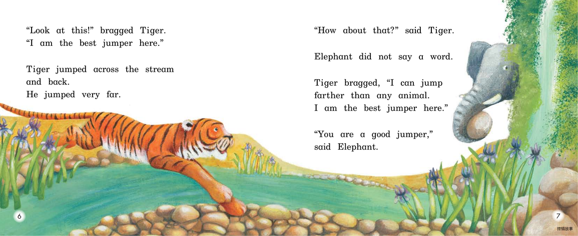 Elephant and Tiger绘本故事第5页