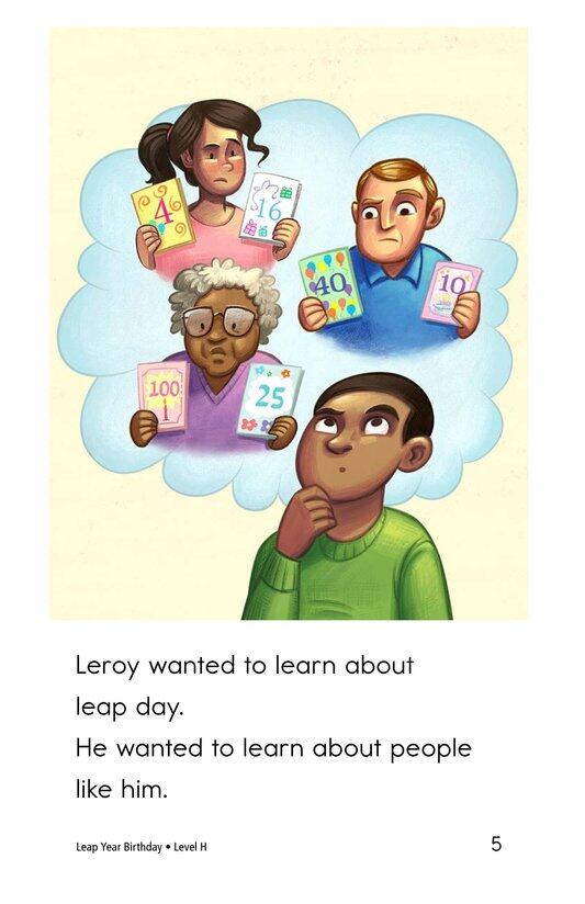 Leap Year Birthday绘本故事第5页