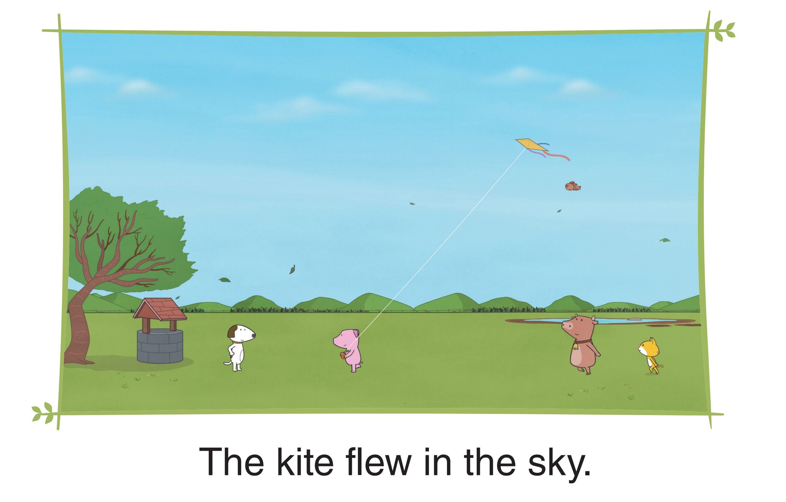 A Windy Day绘本故事第5页