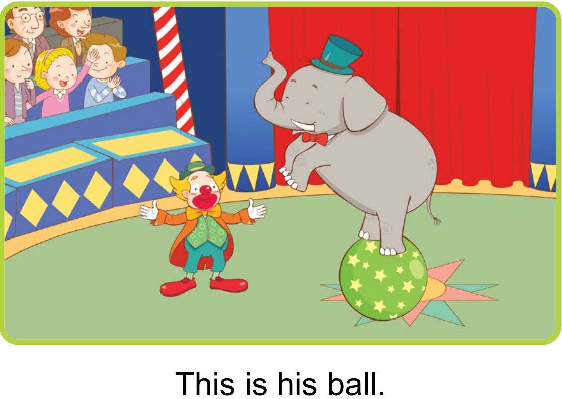 At the circus绘本故事第4页